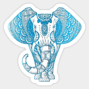 elephant mandala Sticker